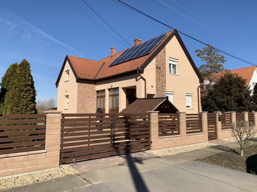 Besenyőtelek Nívó kerítés Besenyőtelek