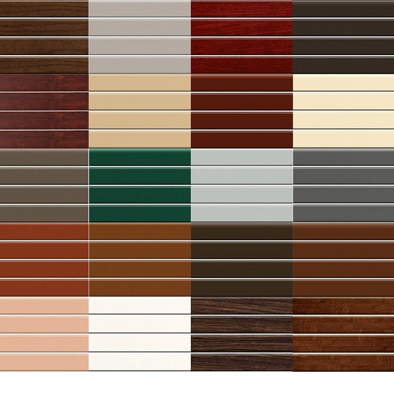 Kerítés minta színek Nívó Kerítés színek